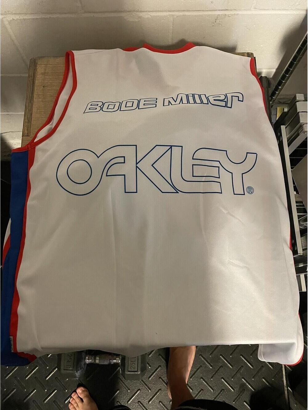 Oakley/Owayo Jersey White Bode Miller XXL
